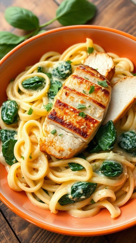 Outback Steakhouse Chicken Florentine Pasta