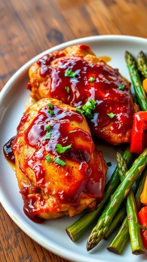 Oven-Baked BBQ Chicken Breast  