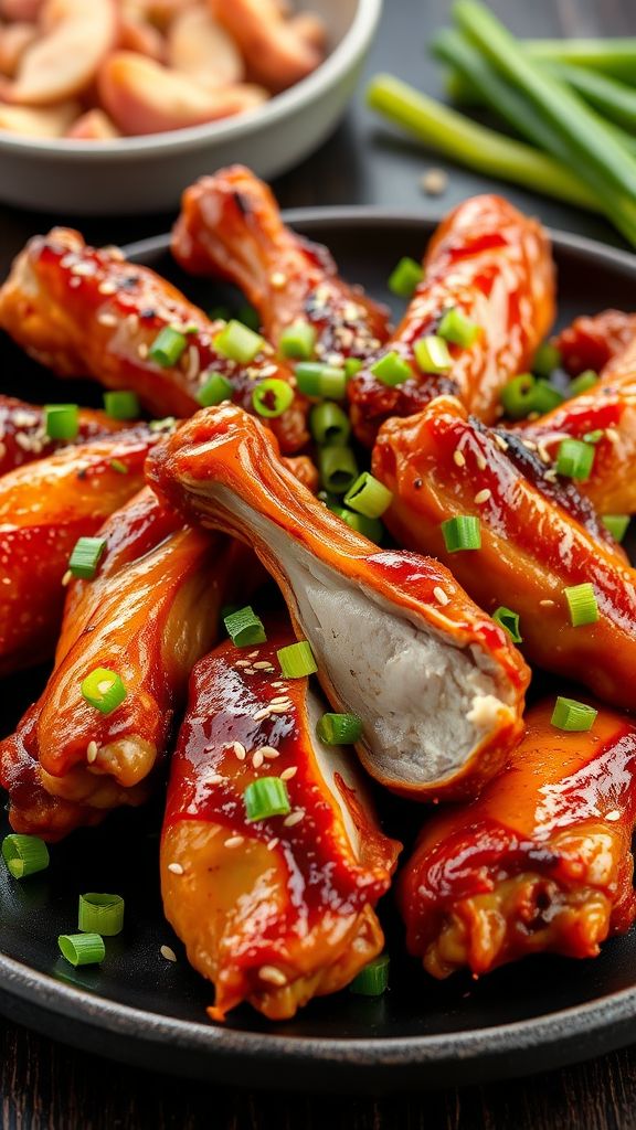 Peking Style Roasted Chicken Wings  