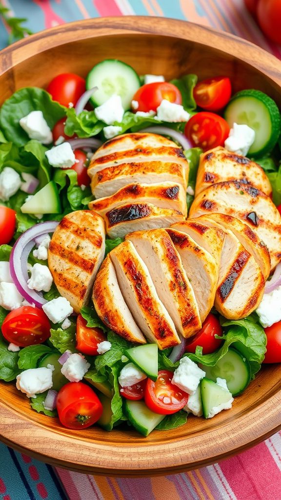 Protein-Packed Grilled Chicken Salad