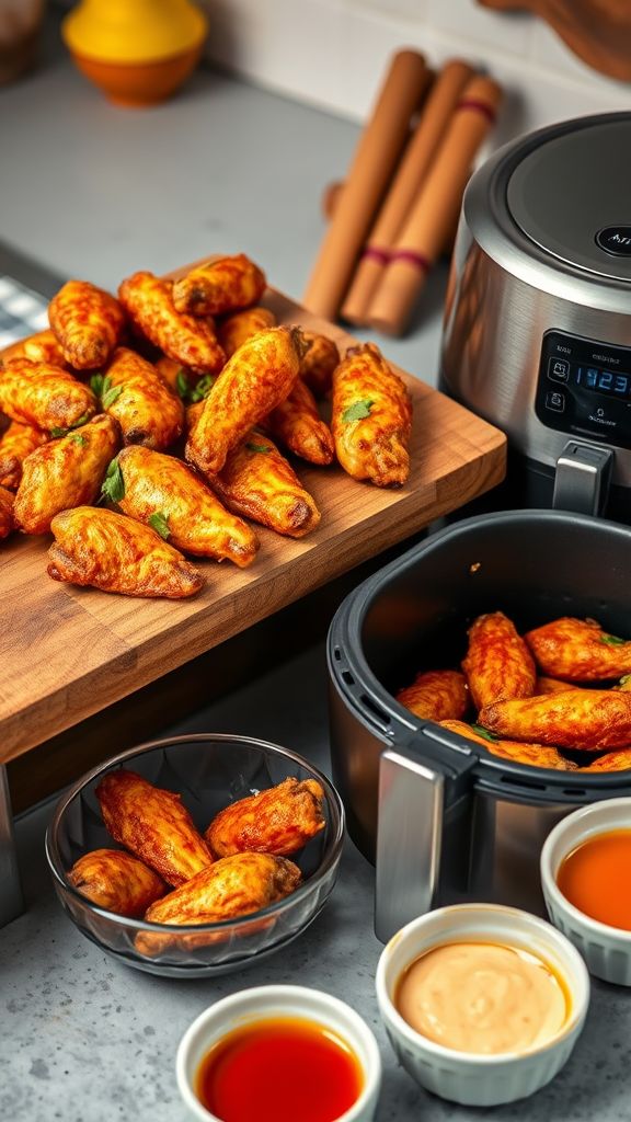 quick frozen chicken wings in air fryer hacks