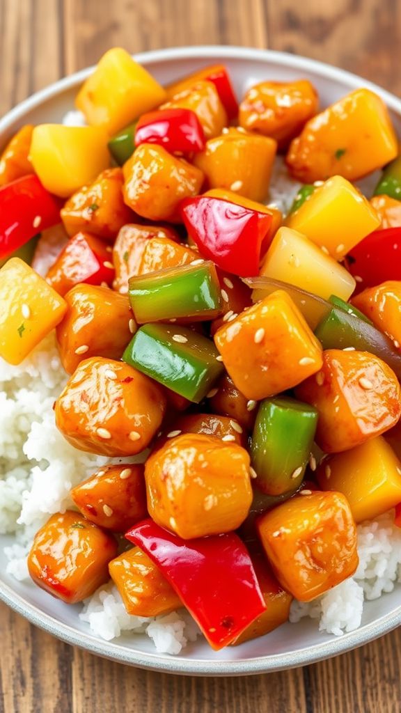 Quick Sweet and Sour Chicken  