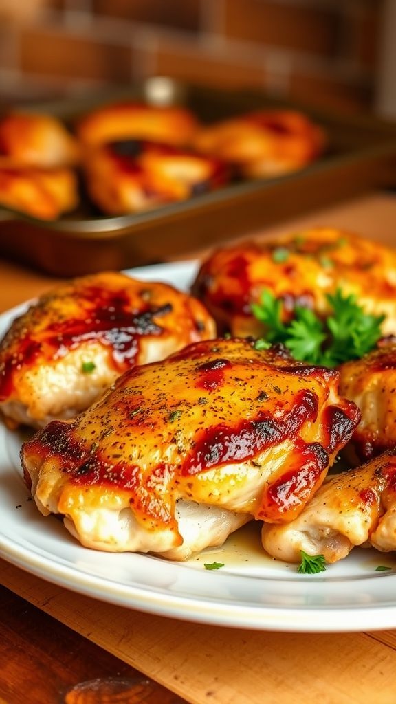 Ranch Seasoned Oven-Baked Chicken  