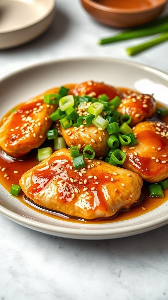 Sesame Ginger Chicken Breast Bake  