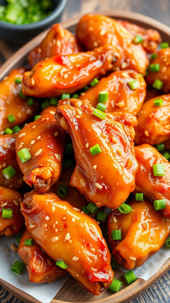 Sichuan Spicy Garlic Chicken Wings  