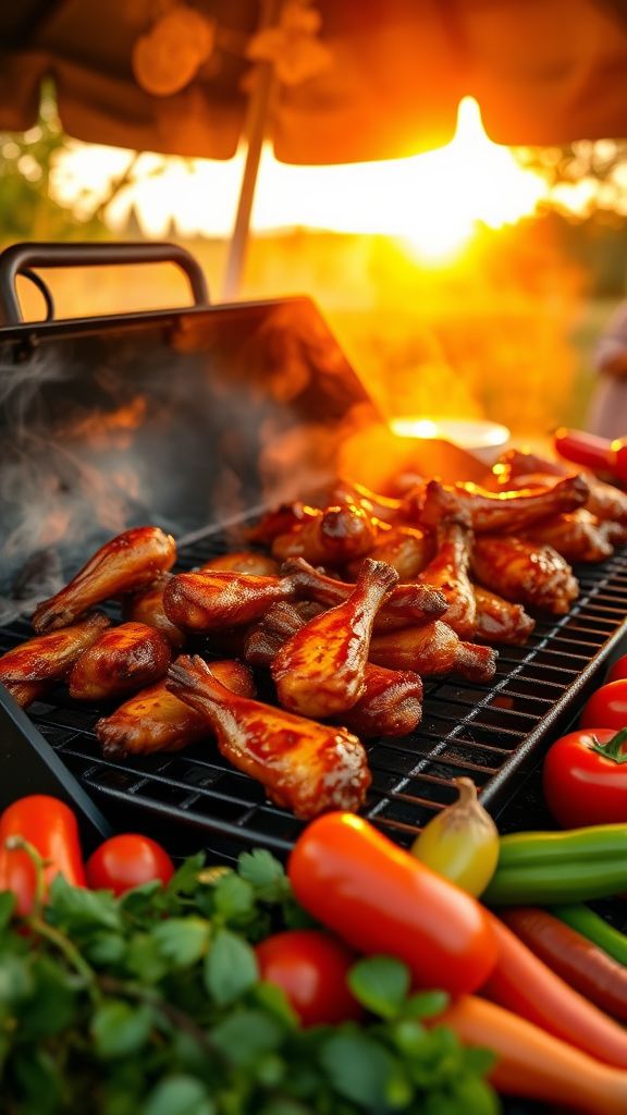 smoked chicken wings techniques for summer bbqs