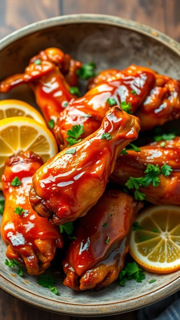 Smoky Citrus Herb Chicken Wings  