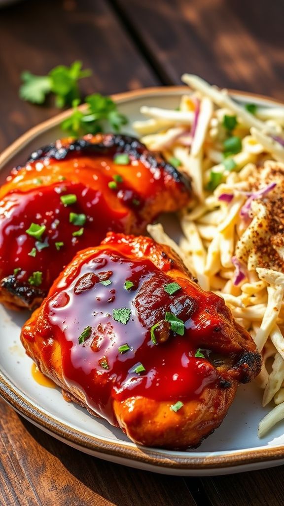 Smoky Sweet and Spicy BBQ Chicken  