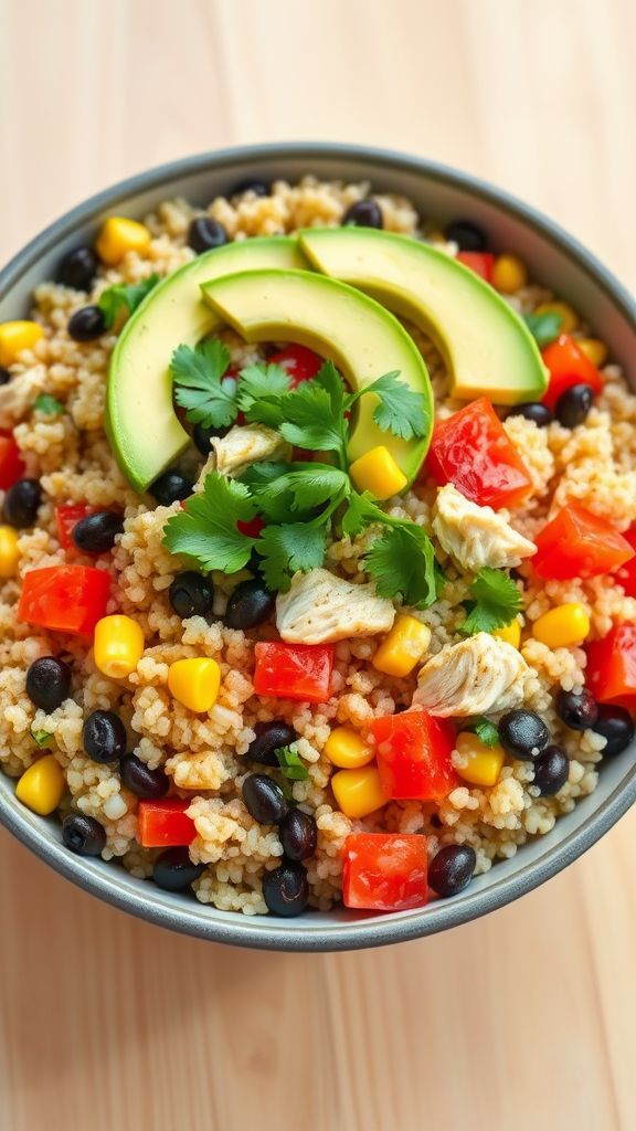 Southwest Chicken Quinoa Salad