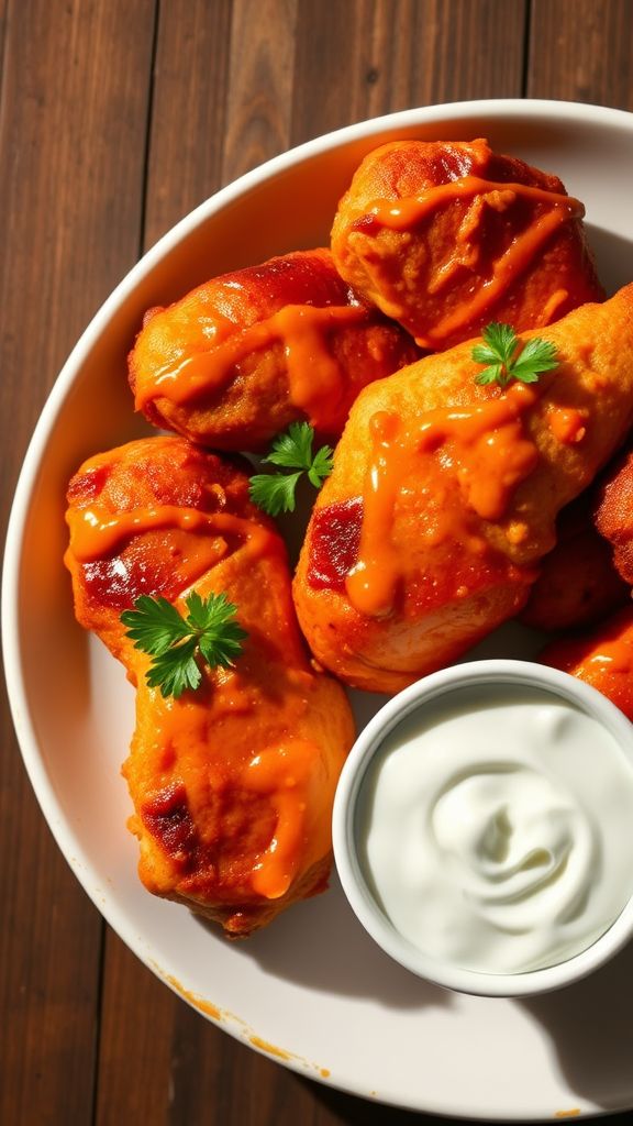 Spicy Buffalo Chicken Tenderloins  