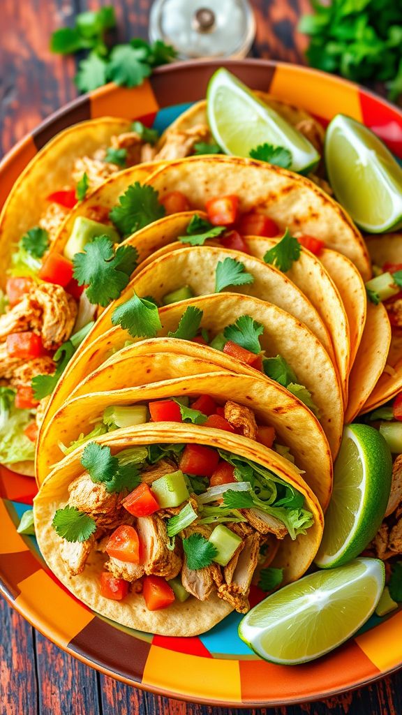 Spicy Chipotle Chicken Tacos