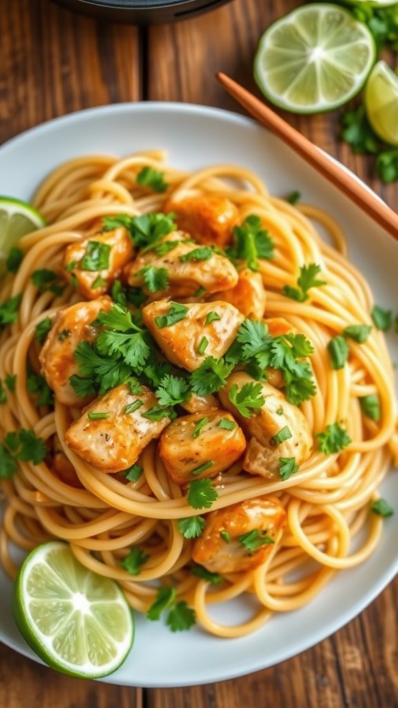 Spicy Cilantro Chicken Noodle Boost