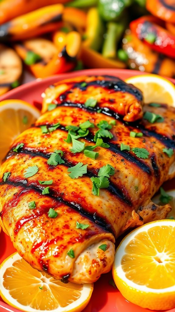 Spicy Citrus Grilled Pollo Loco