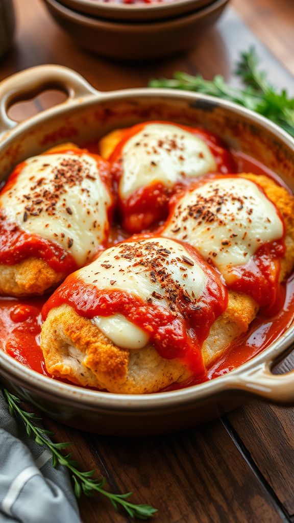 Spicy Garlic Chicken Parmesan Madness  