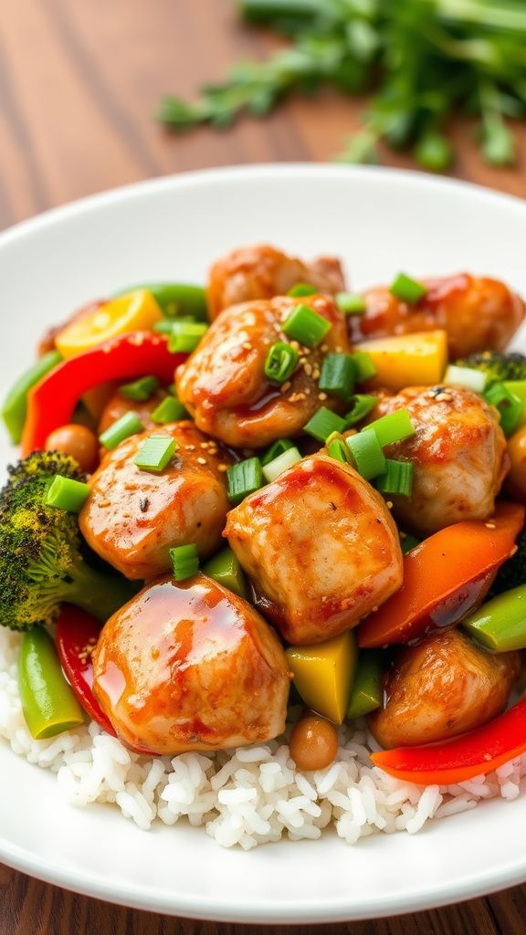 Spicy Garlic Chicken Stir-Fry