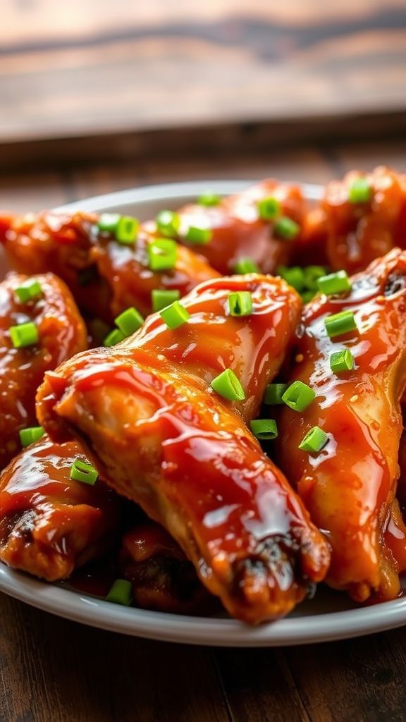 Spicy Garlic Honey Wings in Minutes  