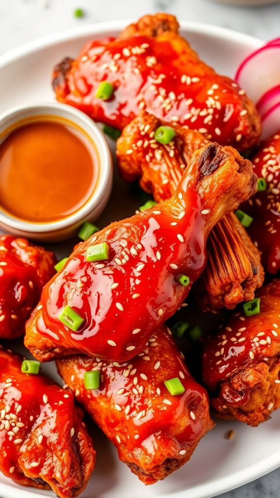 Spicy Korean Fried Chicken  