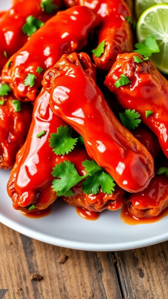 Spicy Sriracha-Lime Wings