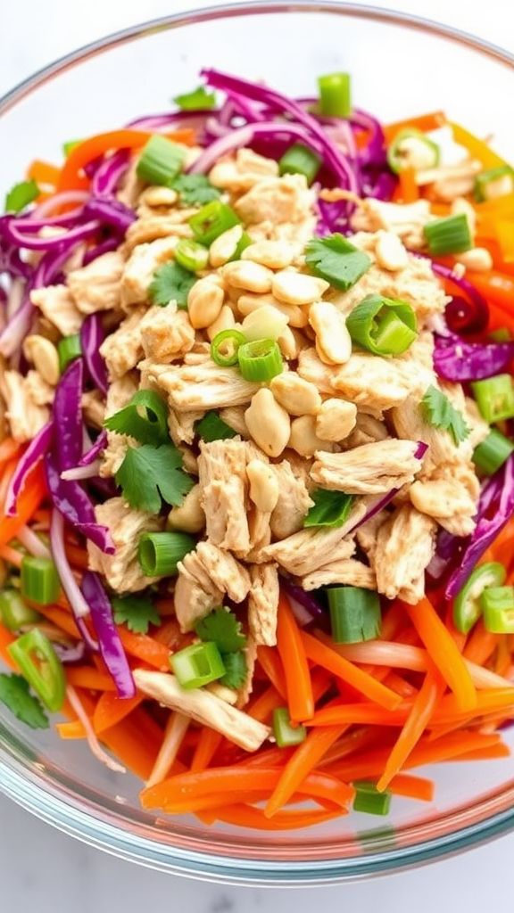 Spicy Thai Chicken Salad  