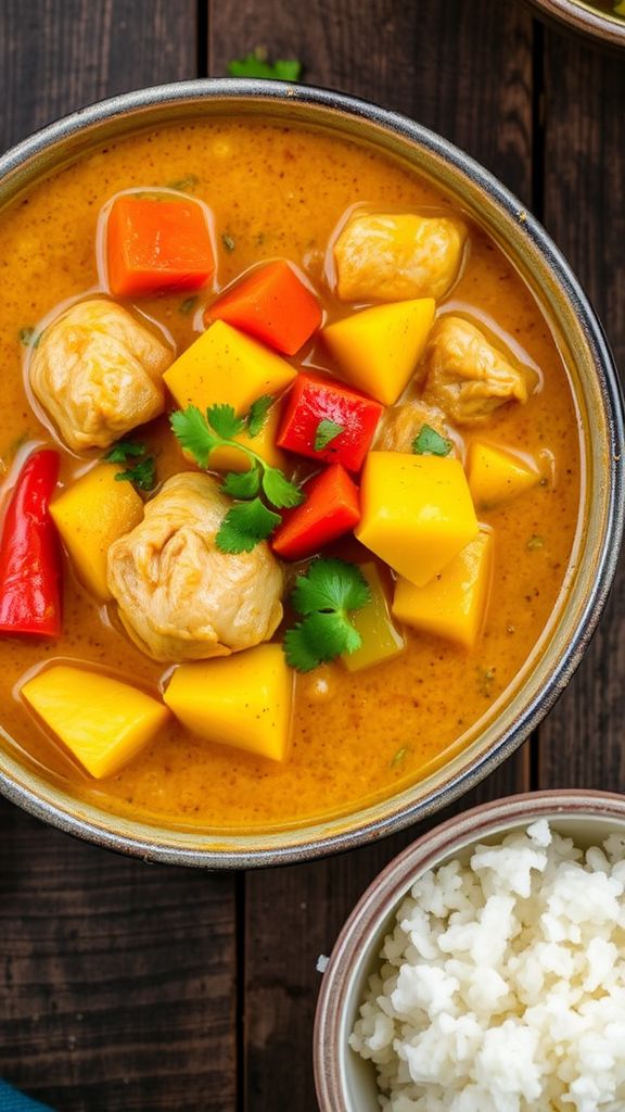 Sweet and Sour Chicken Curry