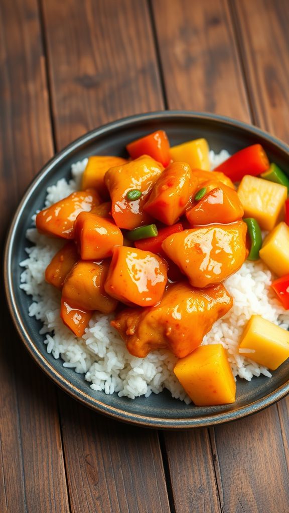 sweet and sour chicken recipes