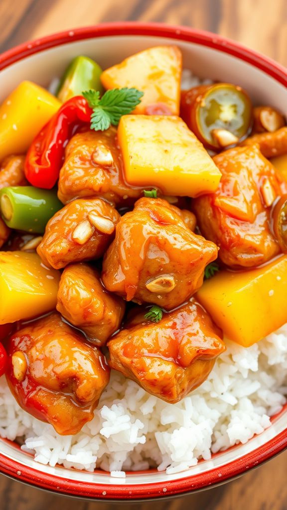 Sweet and Sour Chicken Thigh Stir-Fry