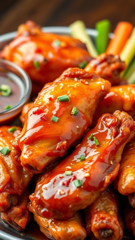 Tangy BBQ Bake-Off Chicken Wings