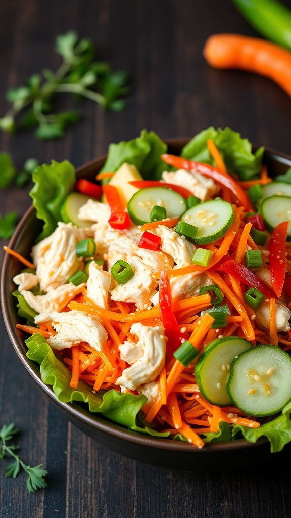 Tangy Sesame Chicken Salad