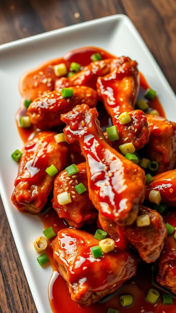 Teriyaki Ginger Wings  