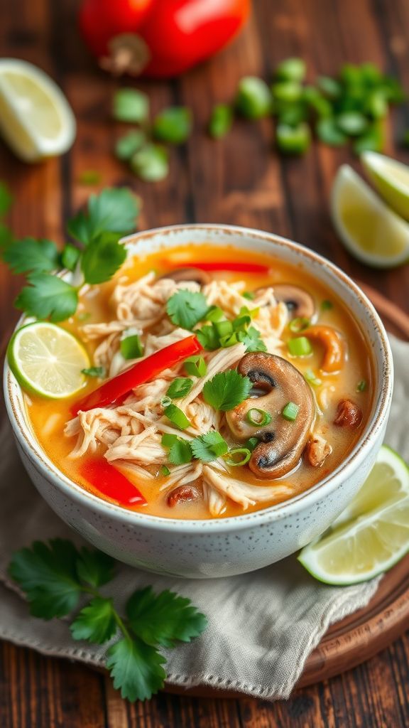 Thai Coconut Chicken Soup