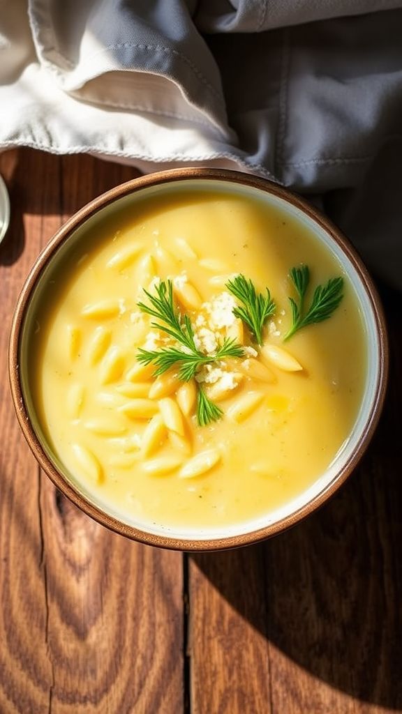 Traditional Avgolemono with a Twist