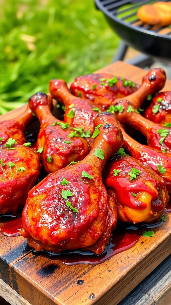 Ultimate BBQ Chicken Drumsticks Delight  