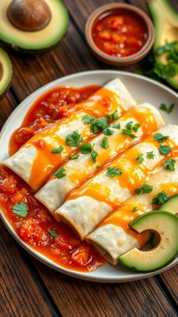 white chicken enchiladas that melt in your mouth