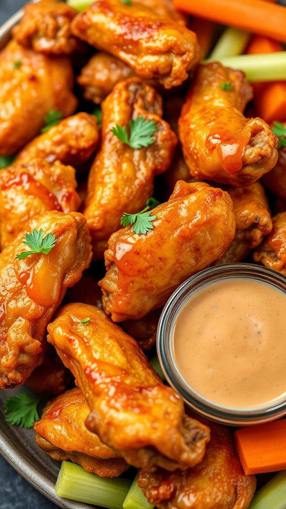 Wings So Crispy They'll Knock Your Socks Off  