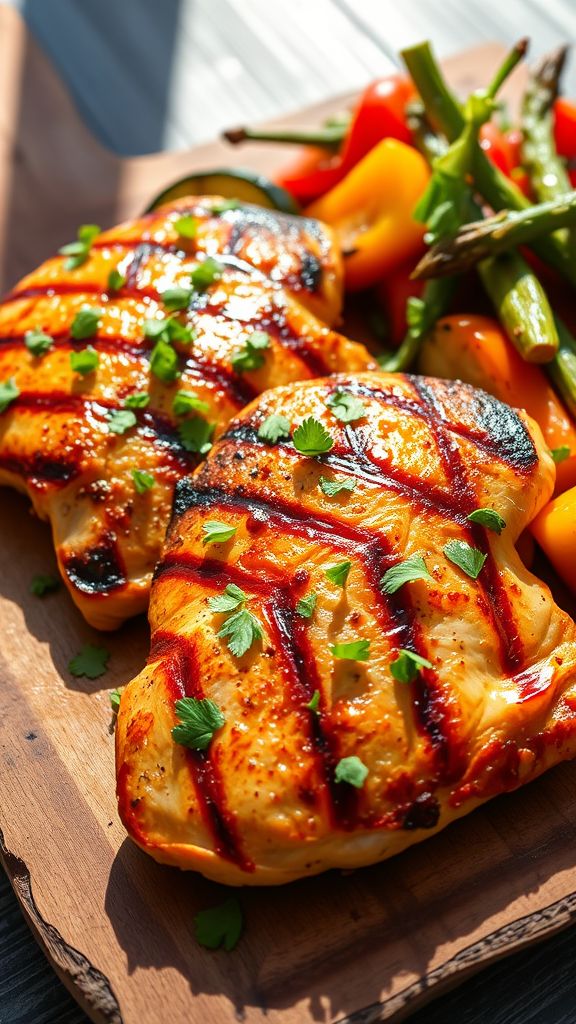 Zesty Lemon Herb Grilled Chicken