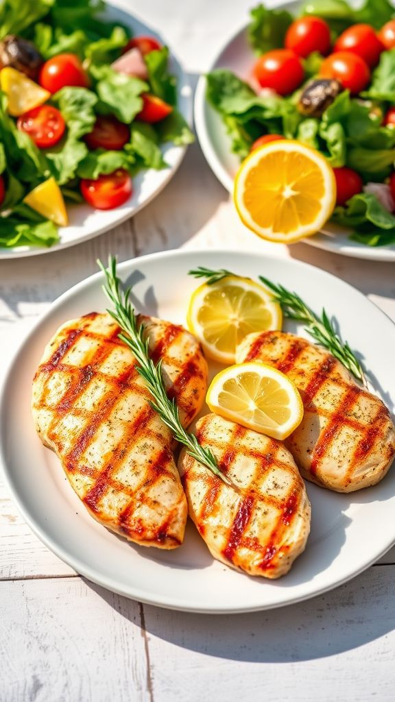 Zesty Lemon Herb Grilled Chicken