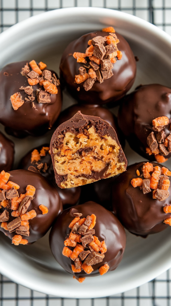 Decadent Chocolate Carrot Cake Bites