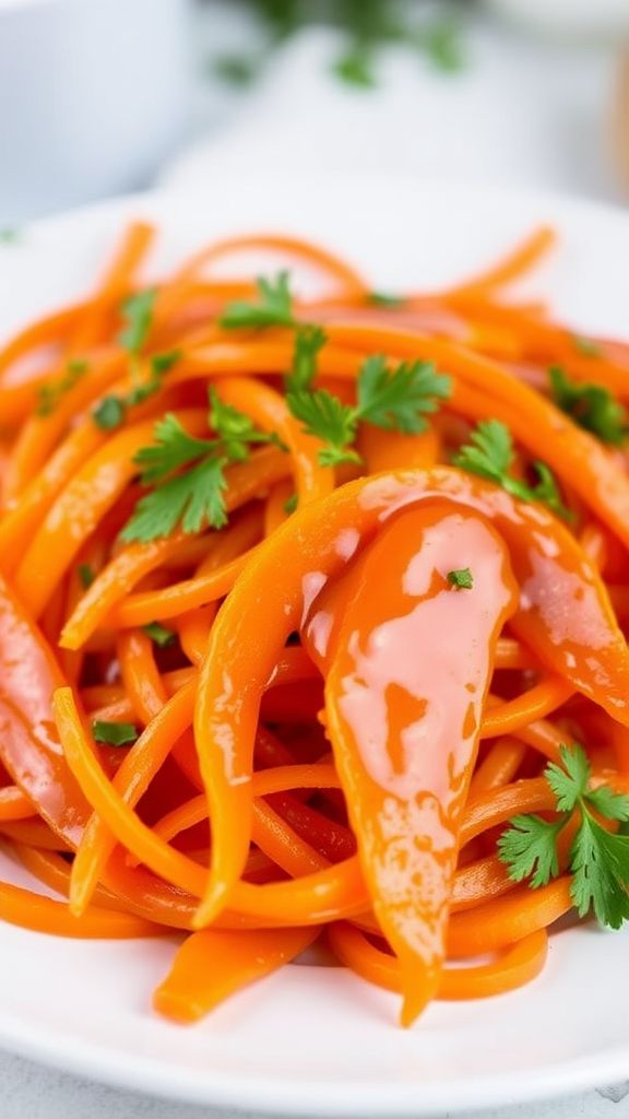 Apricot Glazed Glazed Carrot Salad  