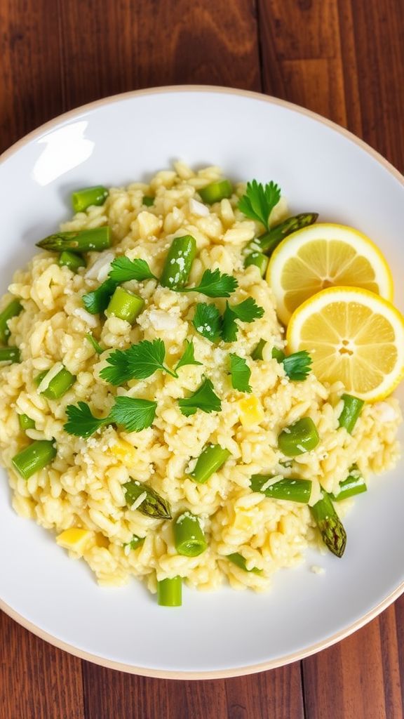 Asparagus and Lemon Risotto