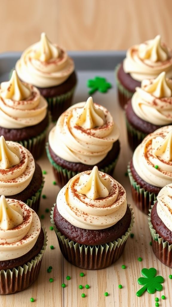 Baileys Irish Cream Cupcakes