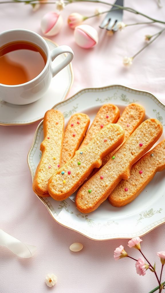 Baked Bunny Biscotti  