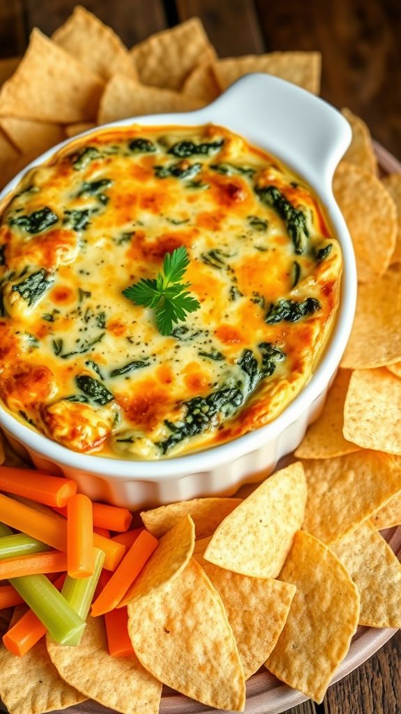 Baked Spinach and Artichoke Dip