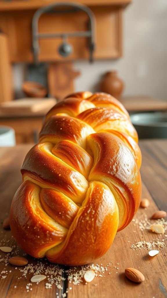 Braided Sweet Cardamom Bread