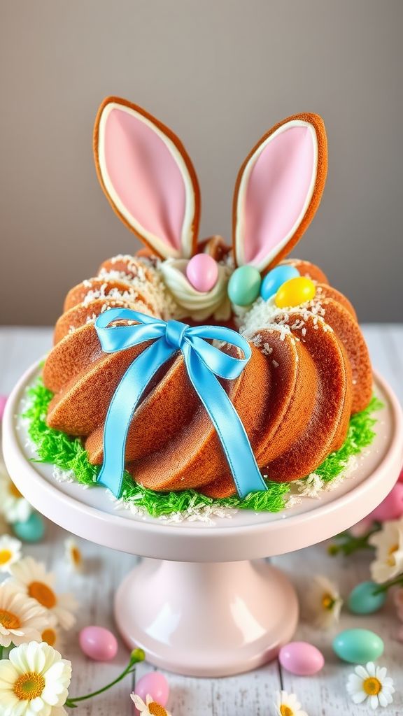 Bunny Bundt Cake  