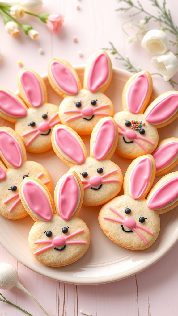 Bunny-Ear Sugar Cookies  