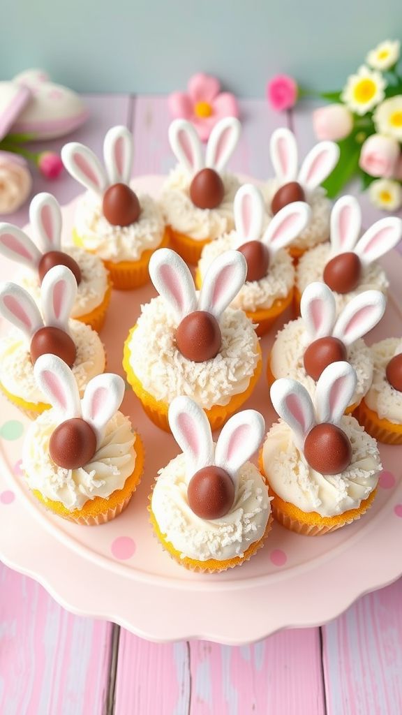 Bunny Hop Cupcakes