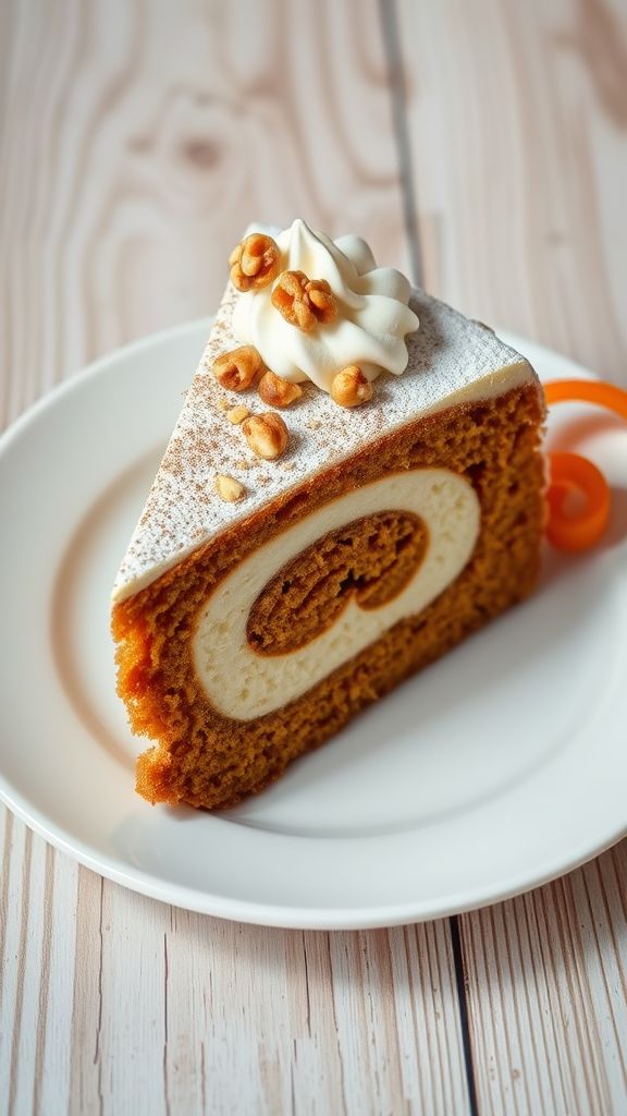 Carrot Cake Cheesecake Swirl  