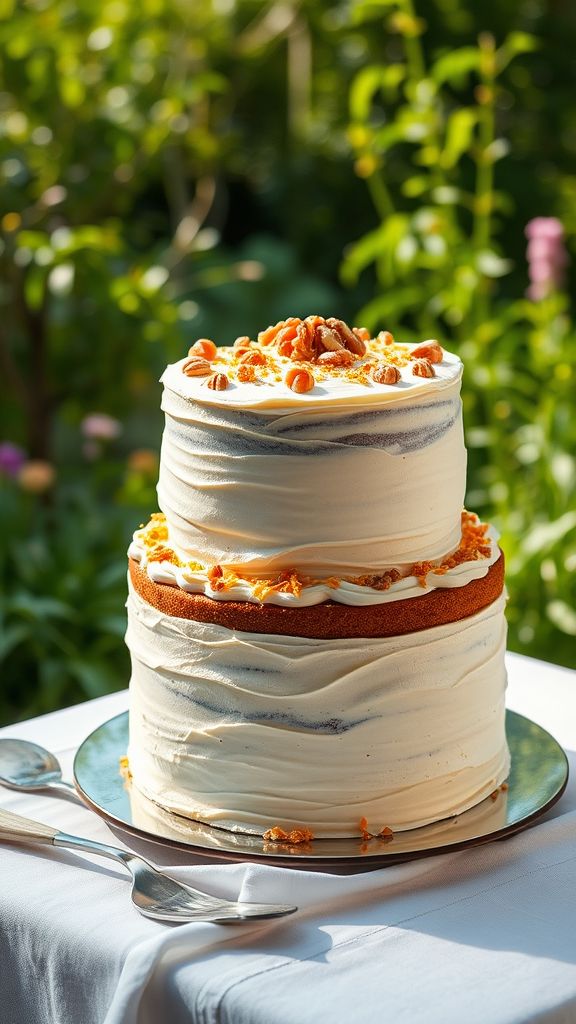 Carrot Cake with Cream Cheese Frosting  