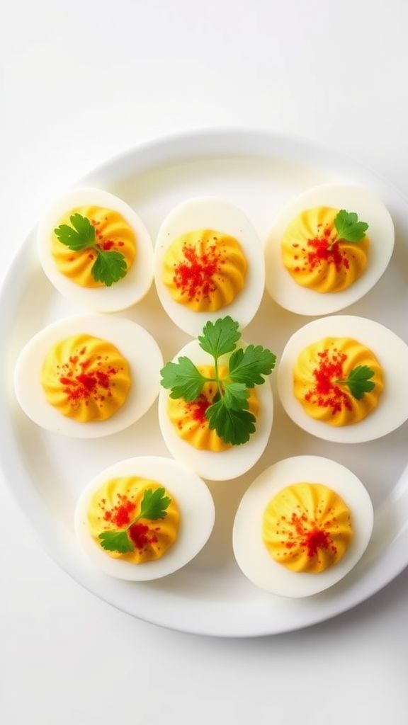 Chipotle Deviled Eggs  