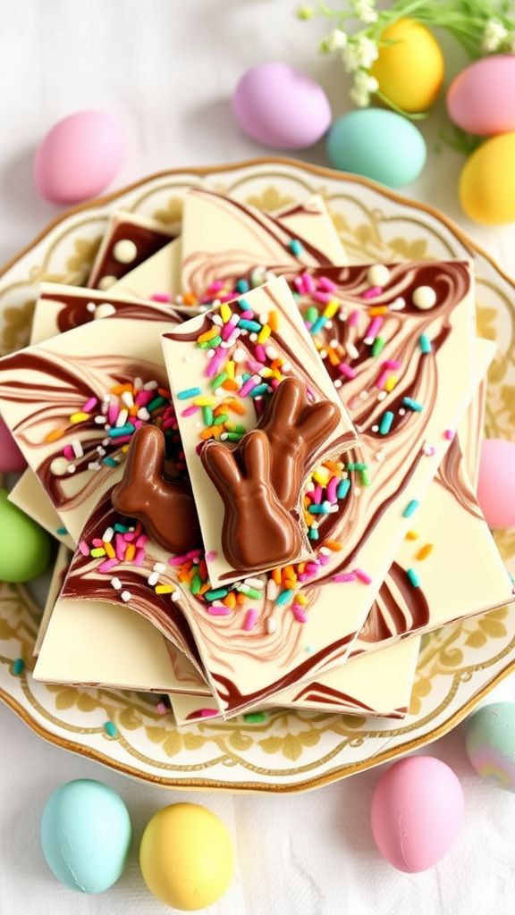 Chocolate Bunny Bark Bonanza  